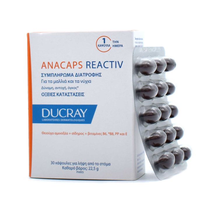 Ducray Anacaps Reactiv 30 κάψουλες