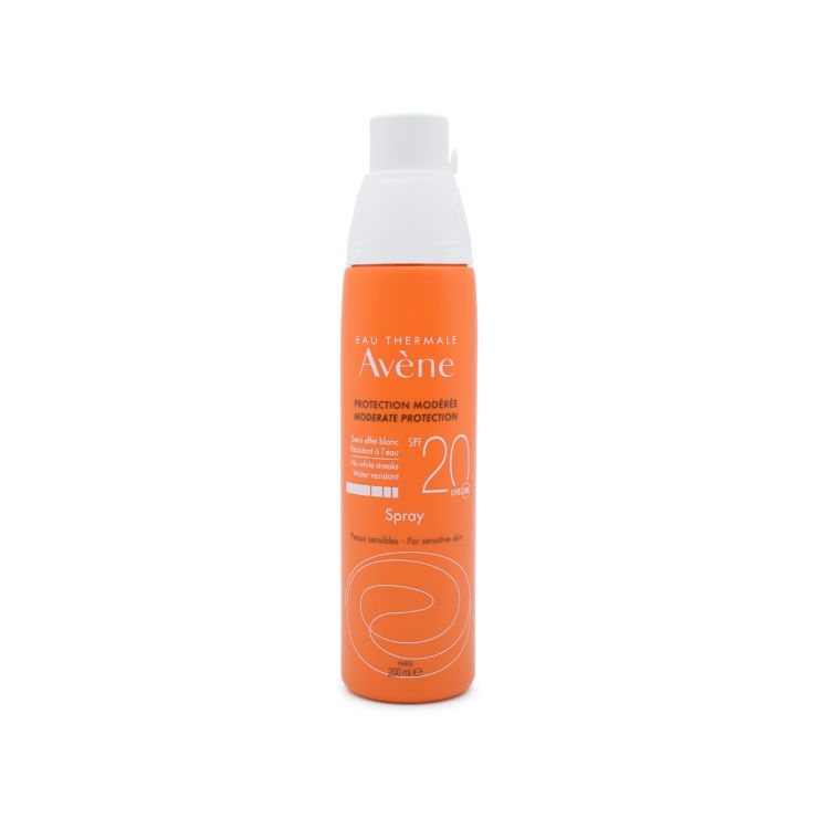 Avene Moderate Protection Spray Αντηλιακό Σπρέι Προσώπου & Σώματος SPF20 200ml