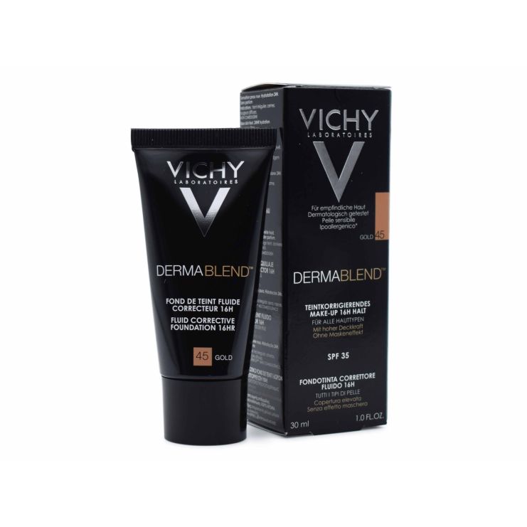 Vichy Dermablend Fluide Ματ Μέικ Απ Mε SPF35 No45 Gold 30ml
