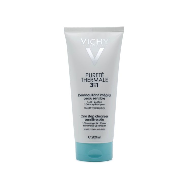 Vichy Purete Thermale 3 σε 1 Γαλάκτωμα Καθαρισμού Για Ευαίσθητες Επιδερμίδες 200ml