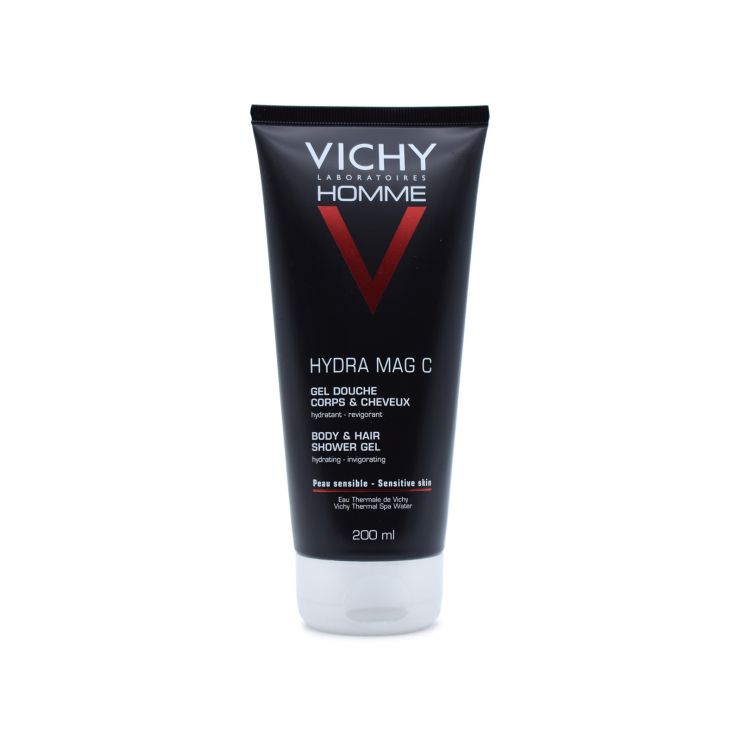 Vichy Homme Hydra Mag C Σαμπουάν & Αφρόλουτρο Gel 200ml