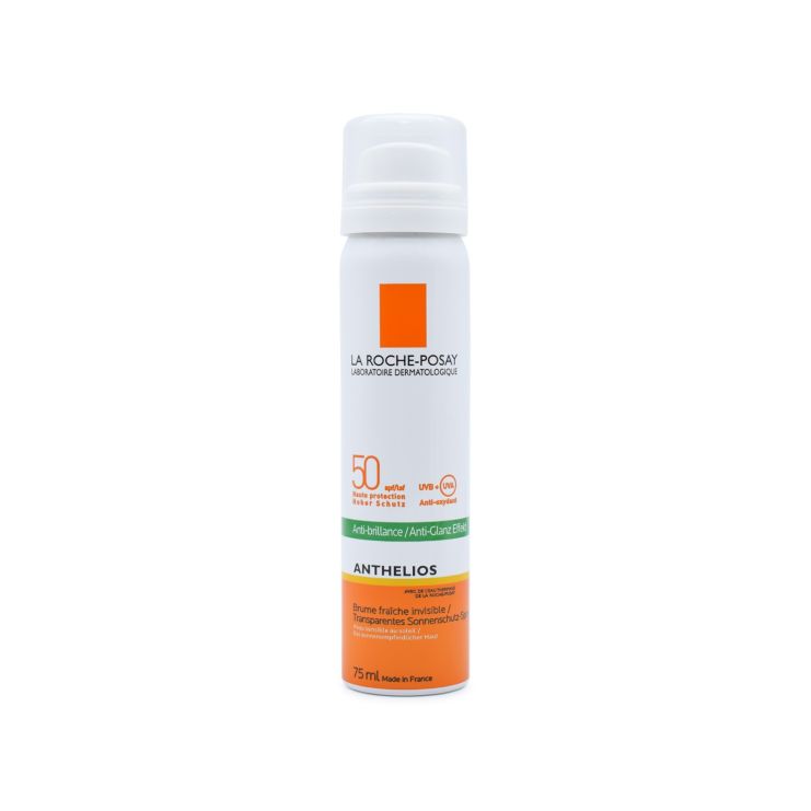 La Roche Posay Anthelios Anti Brillance Ultra Mist Αντηλιακό Σπρέι Προσώπου για Ματ Αποτέλεσμα SPF50 75ml