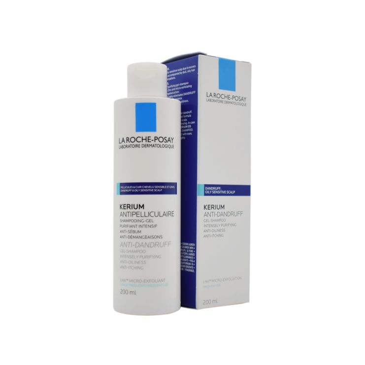 La Roche Posay Kerium Gel Σαμπουάν κατά της Πιτυρίδας 200ml