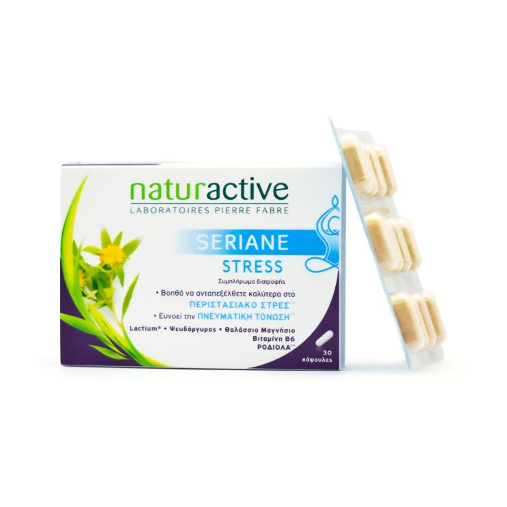 Naturactive Seriane Stress 30 κάψουλες
