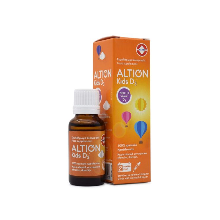 Altion Kids D3 Drops 400iu 20ml