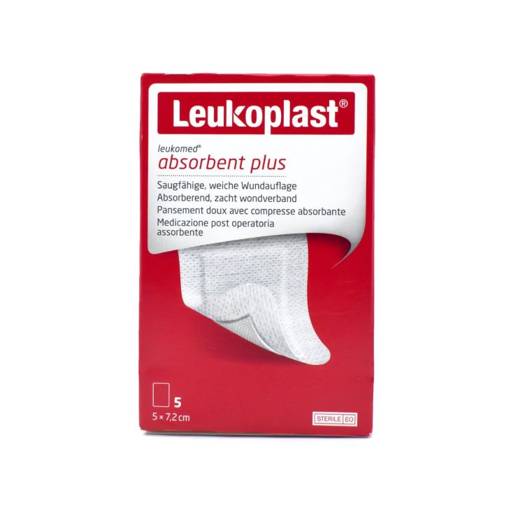 BSN Medical Leukoplast Leukomed 5 x 7.2cm 5 επιθέματα