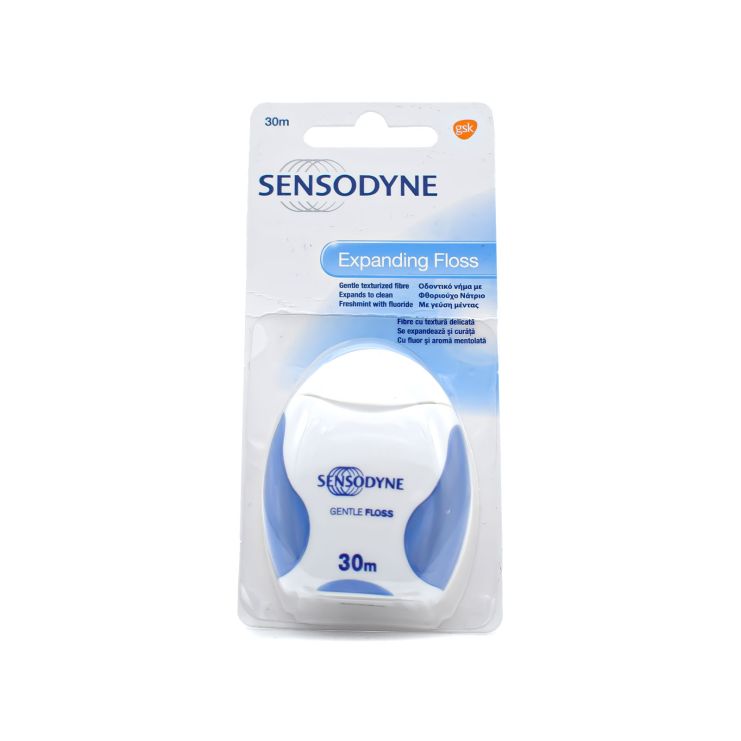 GSK Sensodyne Μεσοδόντιος Καθαρισμός  Οδοντικό Νήμα 30m