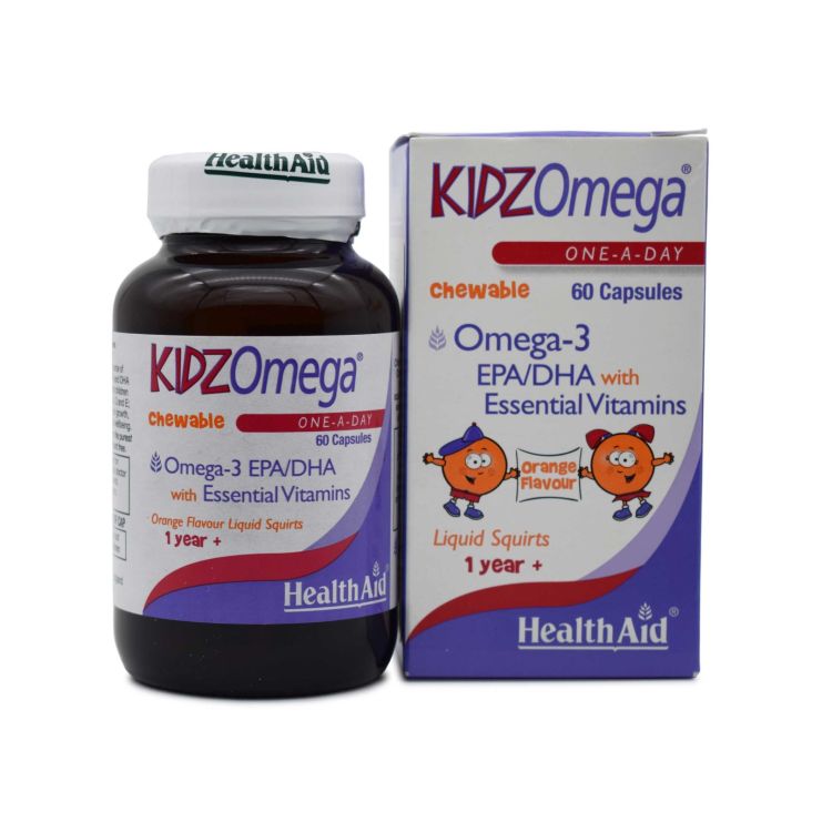 Health Aid KidzOmega 60 chew.tablets
