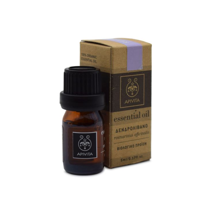 Apivita Essential Oil  Αιθέριο Έλαιο Δενδρολίβανο 5ml
