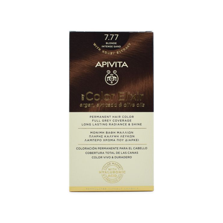 Apivita My Color Elixir 7.77 Blonde Intense Sand