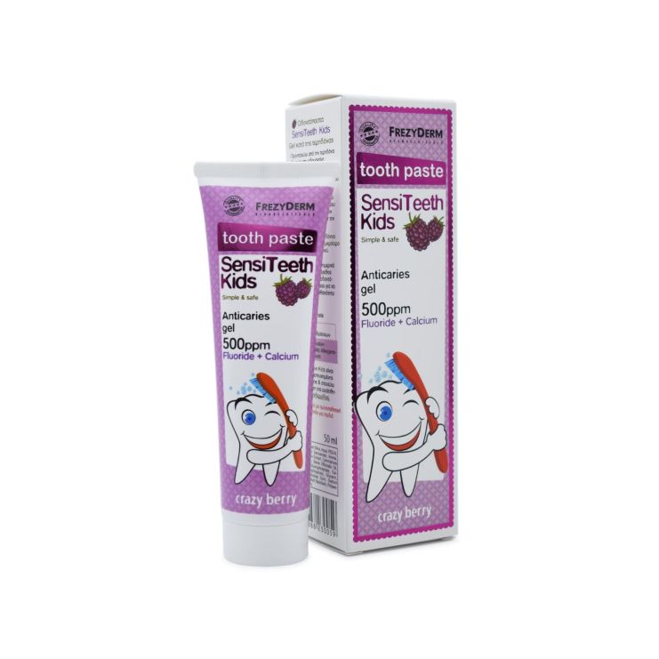 Frezyderm SensiTeeth Kids Toothpaste 500ppm Παιδική Οδοντόκρεμα 50ml
