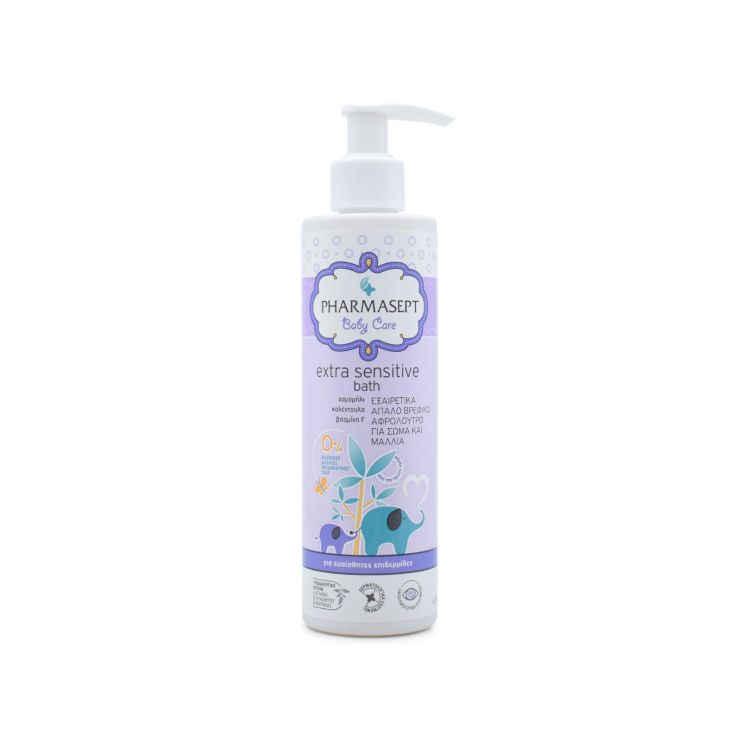 Pharmasept Baby Care Extra Sensitive Βρεφικό Αφρόλουτρο 250ml