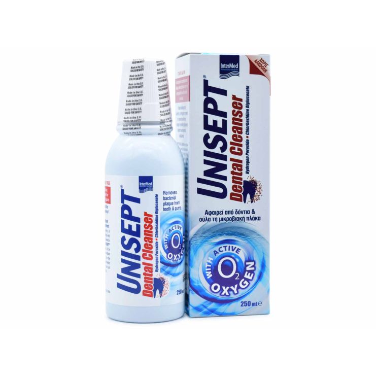 Intermed Unisept Dental Cleanser Καθημερινό Στοματικό Διάλυμα 250ml