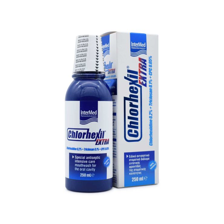 Intermed Chlorhexil Extra Στοματικό Διάλυμα 250ml