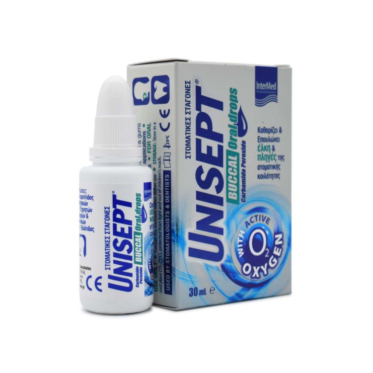 Intermed Unisept Buccal Στοματικές Σταγόνες 30ml