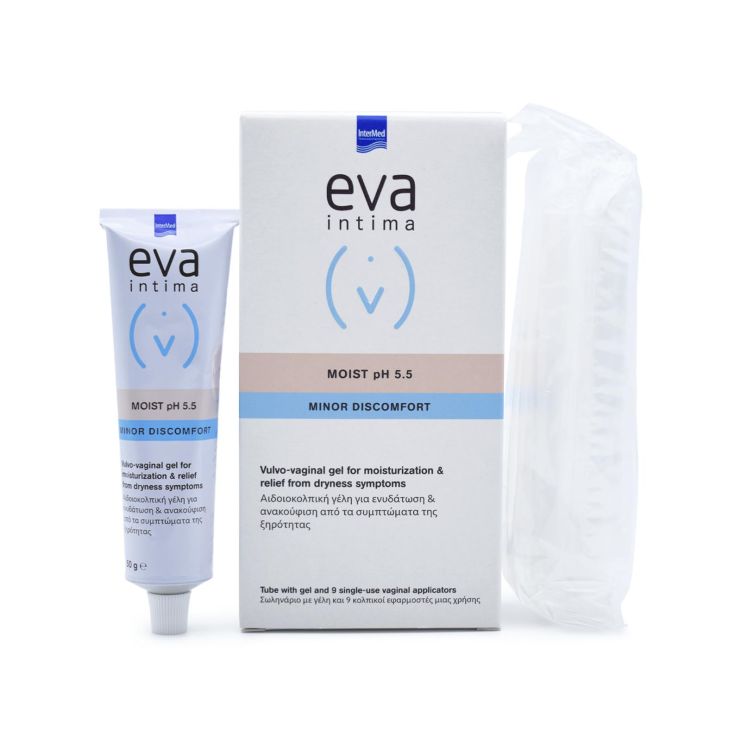 Intermed Eva Intima Minor Discomfort Moist pH 5.5 50gr & 9 applicators
