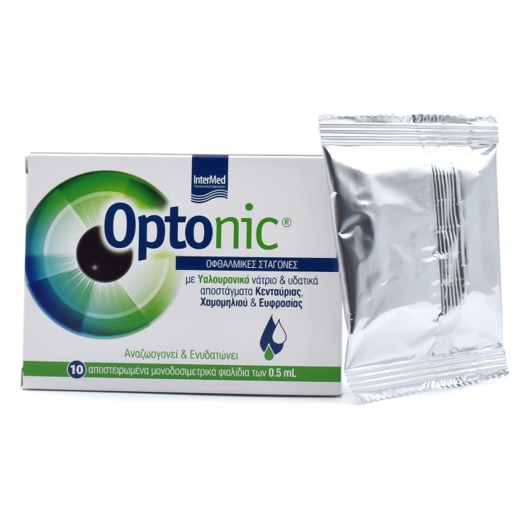 Intermed Optonic Οφθαλμικές Σταγόνες 10 x 0.5ml