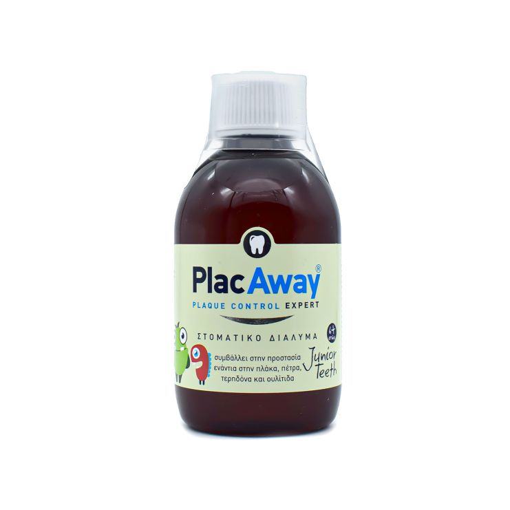 Plac Away Junior Teeth από 6 ετών Στοματικό Διάλυμα 250ml 