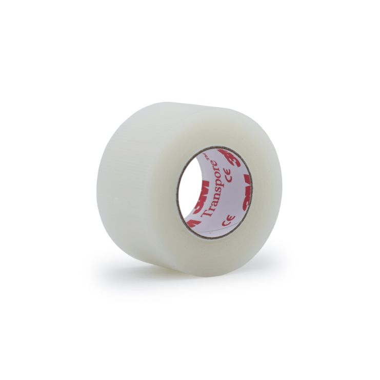 3M Transpore Surgical Tape 2.5cm x 9,1cm 1527-1 1 unit