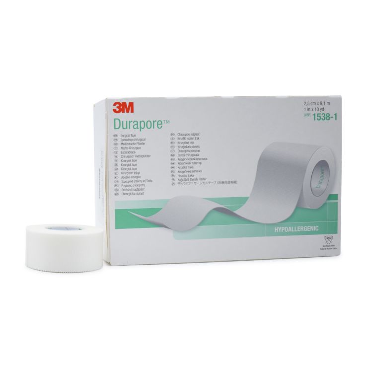 3M Durapore Silk Tape 2,5cm x 9,14m REF. 1538-1