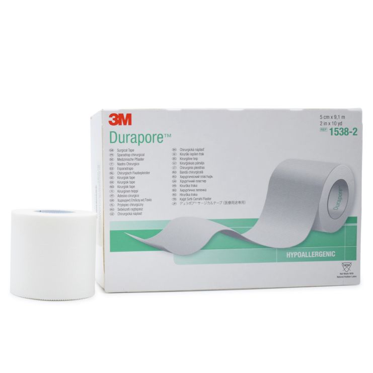 3M Durapore Silk Tape 5cm x 9,14m REF. 1538-2