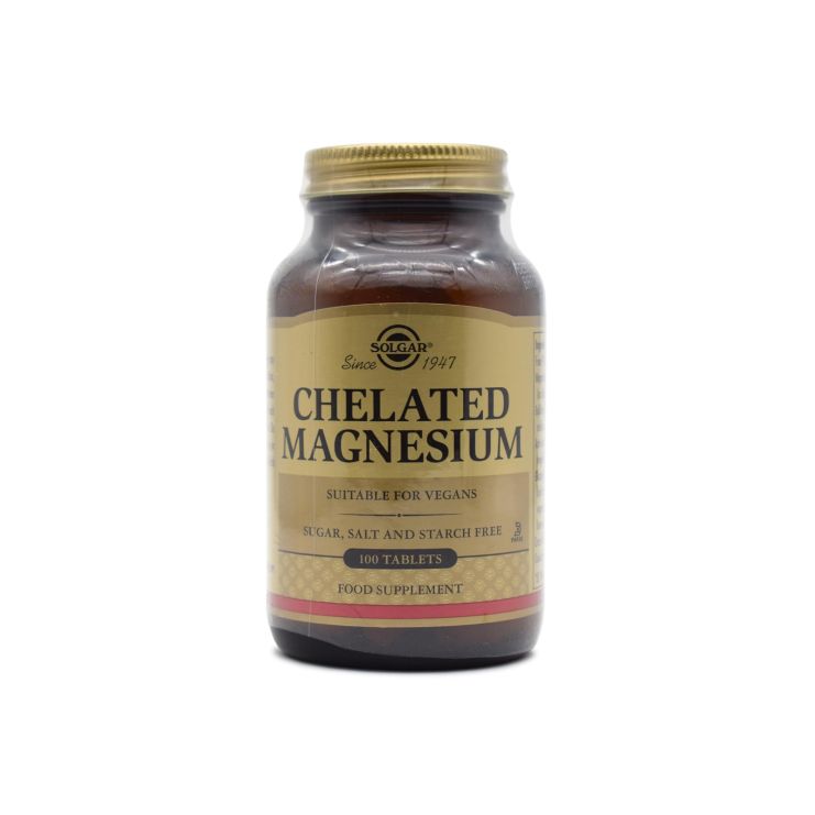 Solgar Chelated Magnesium 100 ταμπλέτες