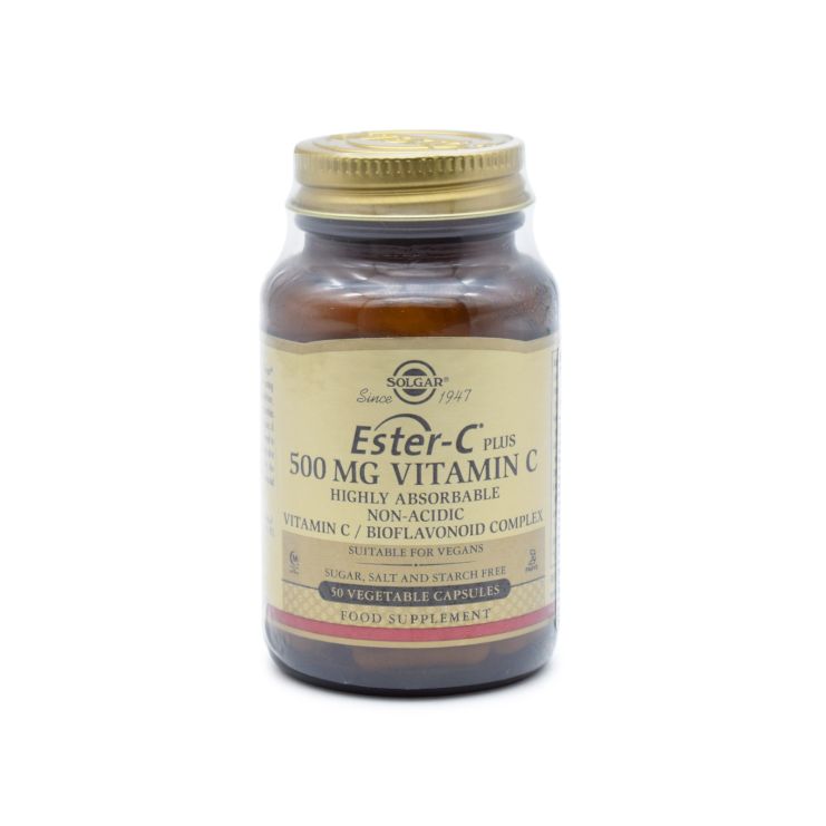 Solgar Ester-C Plus 500mg 50 φυτικές κάψουλες