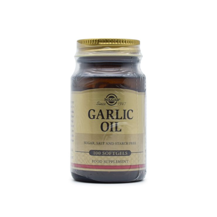 Solgar Garlic Oil 100 μαλακές κάψουλες