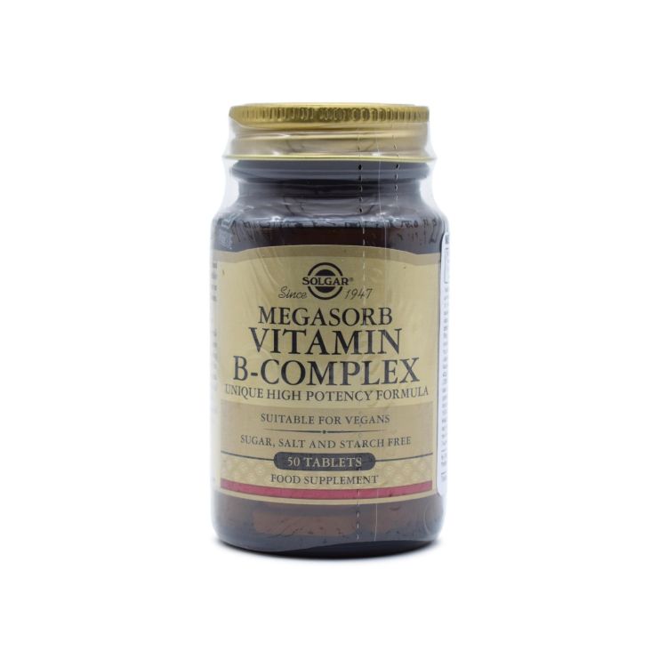  Solgar Megasorb Vitamin B-Complex 50 ταμπλέτες