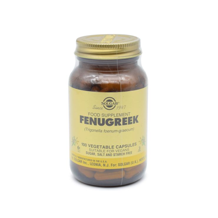 Solgar Fenugreek 100 φυτικές κάψουλες