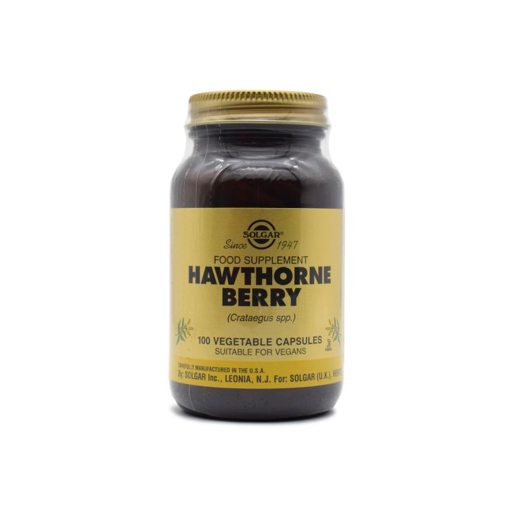 Solgar Hawthorne Berry 520mg 100 φυτικές κάψουλες