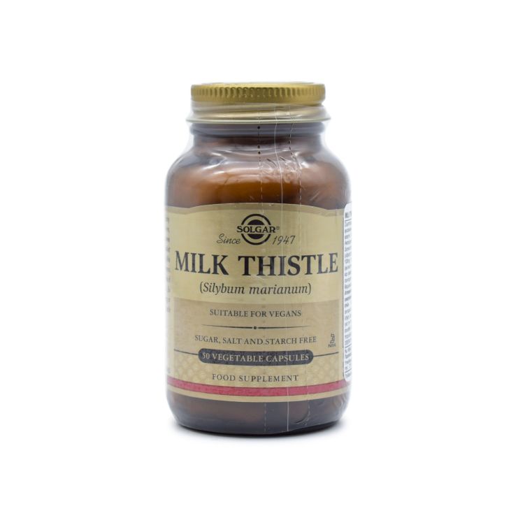  Solgar Milk Thistle 50 φυτικές κάψουλες