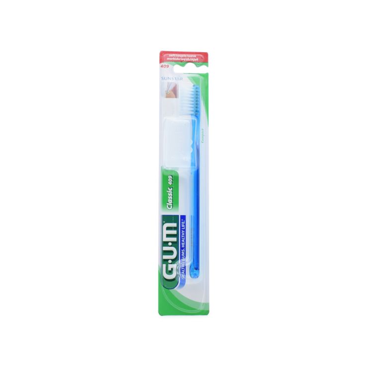 Sunstar Gum Οδοντόβουρτσα 409 Classic Μπλέ 070942004091 1 τμχ