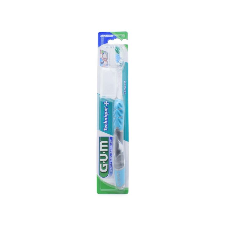 Sunstar Gum Οδοντόβουρτσα 493 Technique+ Medium Γαλάζιο 070942121576 1τμχ