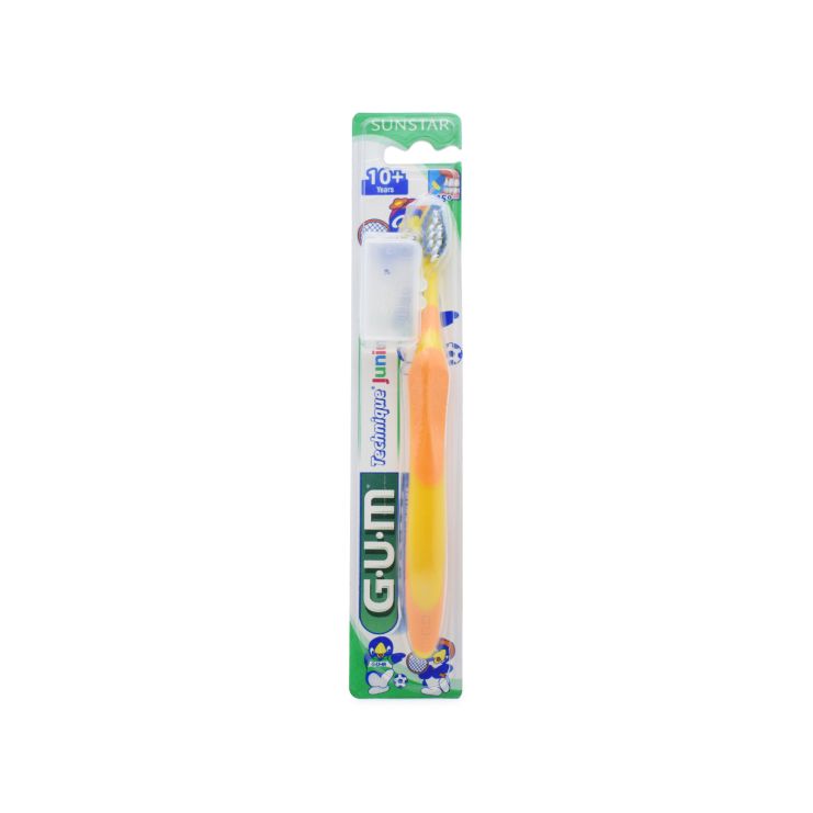 Sunstar Gum Οδοντόβουρτσα Technique Junior από 10 ετών Πορτοκαλί 070942121590