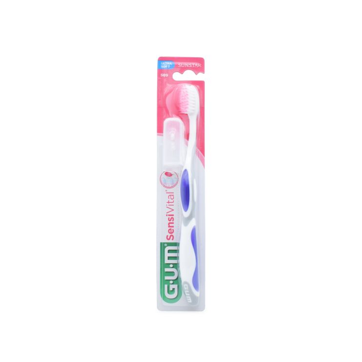 Sunstar Gum SensiVital Οδοντόβουρτσα Ultra Soft 509 Μώβ 070942123518 
