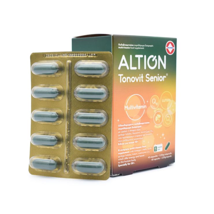 Altion Tonovit Senior Multivitamin 40 κάψουλες