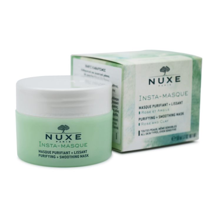 Nuxe Insta-Masque Purifying + Smoothing Mask Μάσκα Προσώπου για Βαθύ Καθαρισμό & Λείανση 50ml