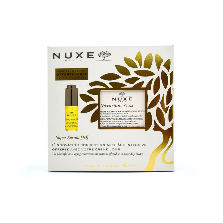 Nuxe Nuxuriance Gold Nutri-Fortifying Oil-Cream 50ml & Super Serum [10] 5ml