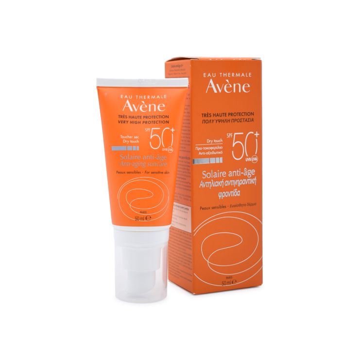 Avene Αντηλιακή Κρέμα Προσώπου με Αντιγηραντική Δράση SPF50+ 50ml