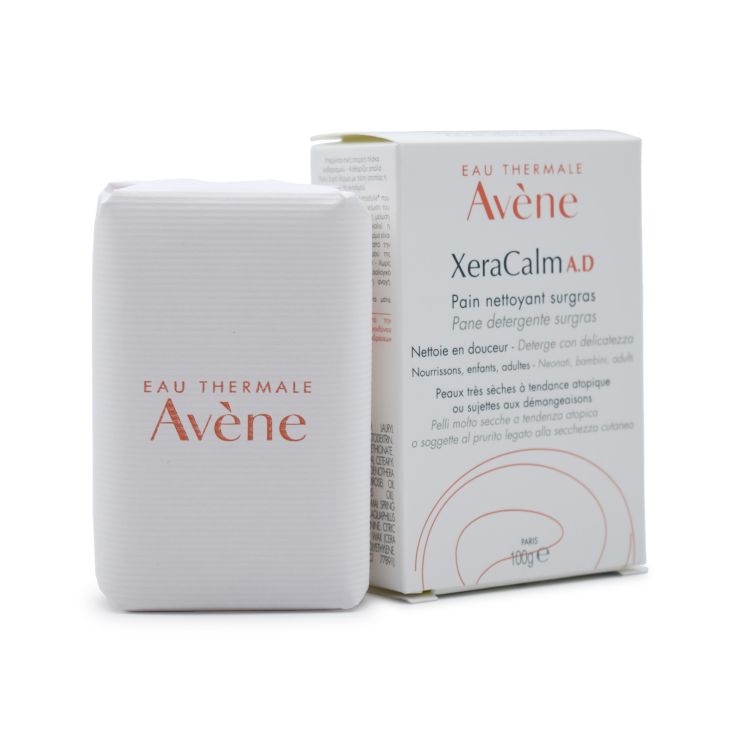 Avene Xeracalm A.D. Pain Nettoyant Surgras Υπερλιπαντική Στερεά Πλάκα Καθαρισμού 100γρ
