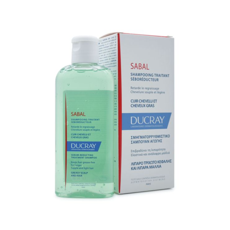 Ducray Sabal Σμηγματορρυθμιστικό Σαμπουάν Αγωγής 200ml