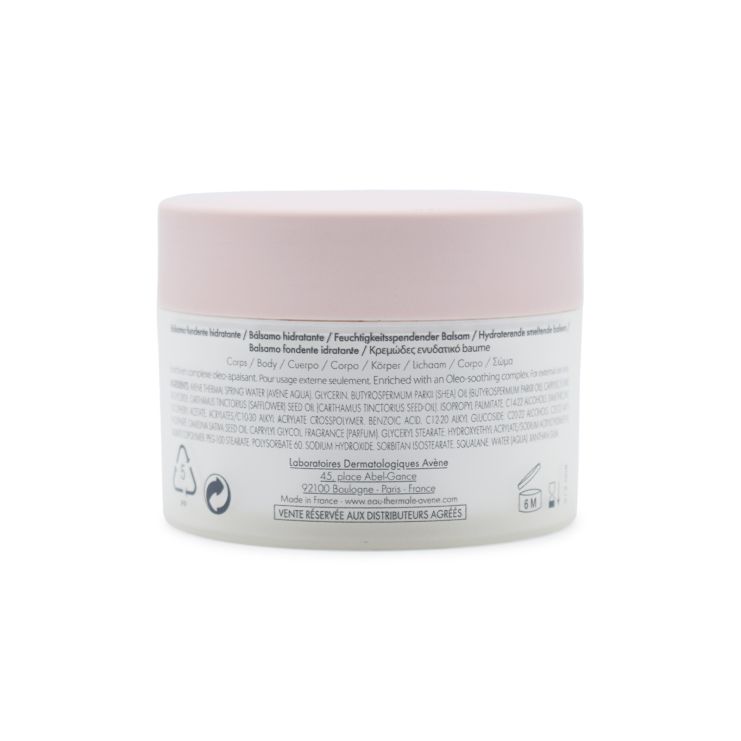Avene Body Moisturizing Melt in Balm Κρεμώδες Ενυδατικό Baume Σώματος 100ml