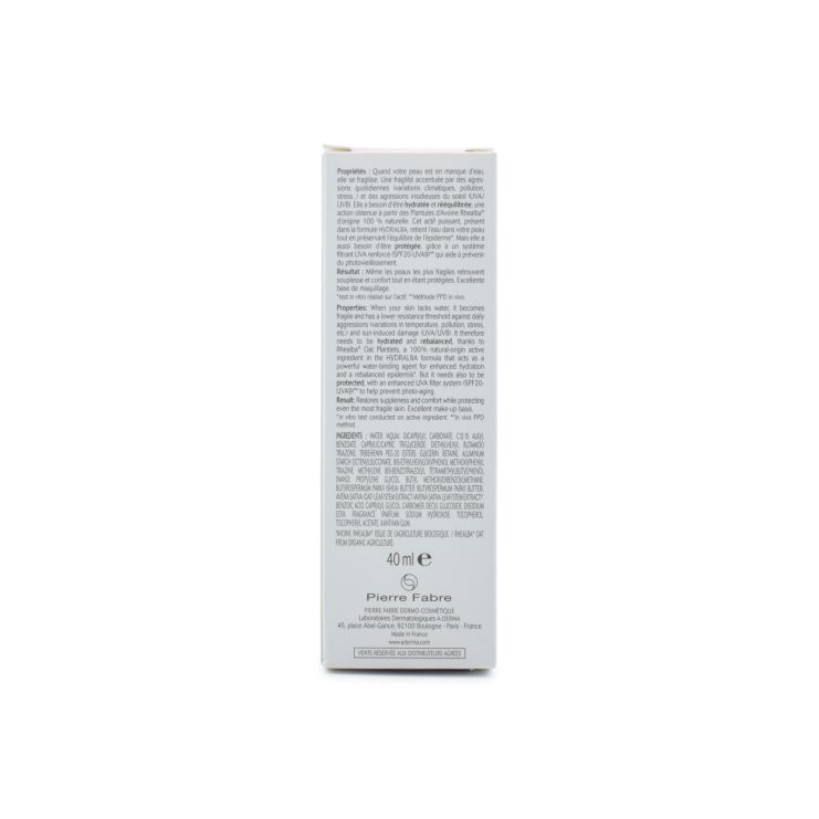 A-Derma Hydralba UV Hydrating Rich Cream SPF20 40ml