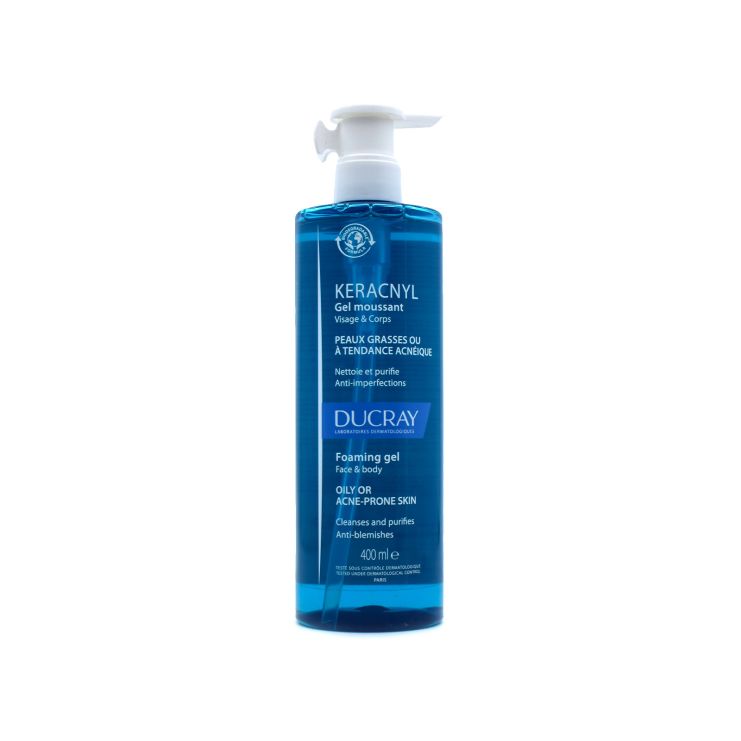 Ducray Keracnyl Foaming Gel Αφρίζον Τζελ 400ml