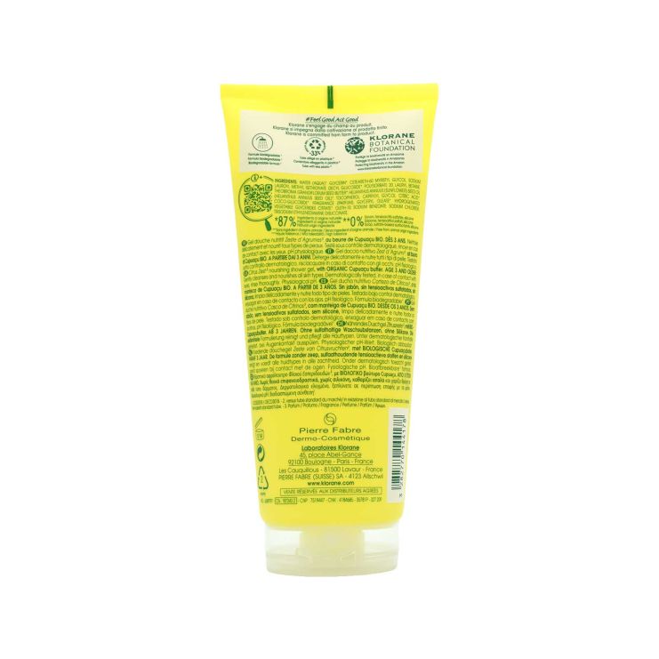 Klorane Αφρόλουτρο Φλοιός Εσπεριδοειδών 200ml