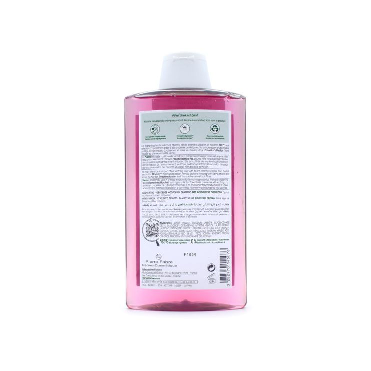 Klorane Peony Σαμπουάν για Εύθραυστα Μαλλιά 400ml