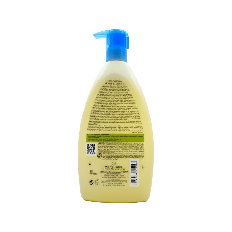 A-Derma Primalba Baby Cleansing Gel 2 in 1 (Σώμα και Μαλλιά) 500ml