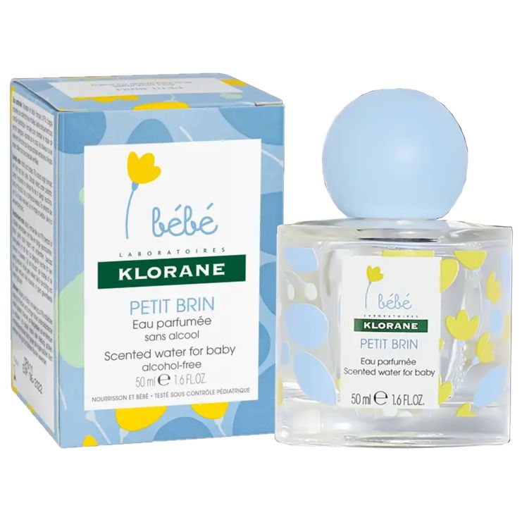 Klorane Bebe Petit Brin Scented Water 50ml & Rabbit Toy