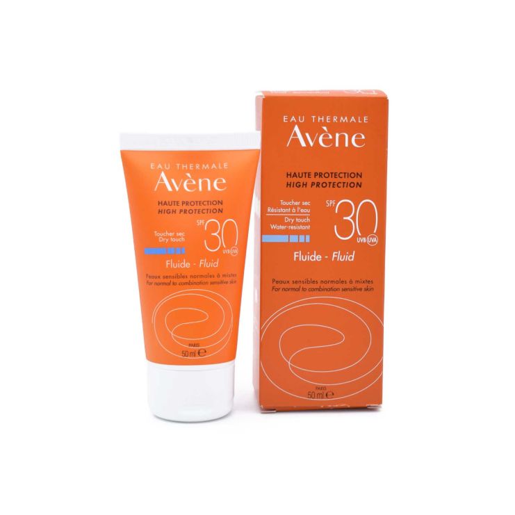 Avene Sun Face Fluid Λεπτόρρευστη Αντηλιακή Προσώπου SPF30 50ml